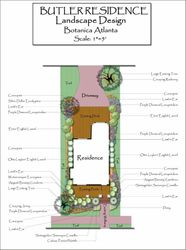 Residential Landscape Design - Atlanta, Georgia